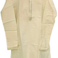 Dazzling Beige Color Banarasi Brocade Kurta Suits For Men
