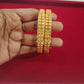 Beautiful Gold Plated Bangles With Pure Elegance Gold Color Look For Women Near Me