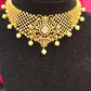 Alluring Gold Plated Choker With Earrings For Women