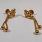 Beautiful Pure 24Kt Gold Earrings for Women In USA