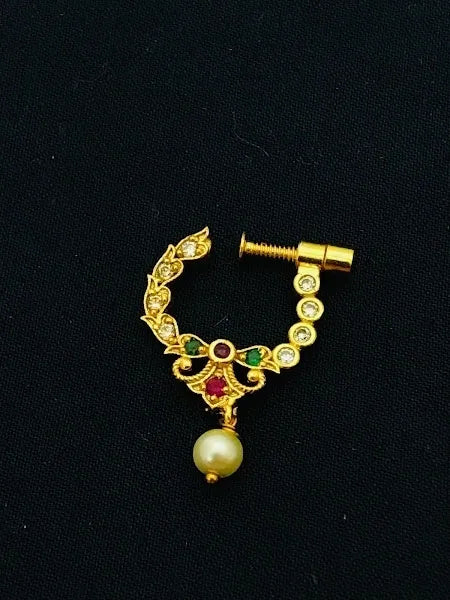 Trendy Gold Plated Nose Pin Near Me