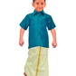 Fabulous Blue Colored Dhoti Sets for Kids