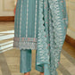 Beautiful Teal Blue Color Salwar Suits In USA