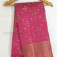 Beautiful Pink Color Silk Saree With Zari Work In USA