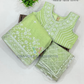 Light Green Color Choli Set With Sequins Work In USA