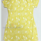 Appealing Yellow Color Cotton With Printed Work Kurti For Girls