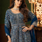 Teal Blue Color Georgette With Heavy Embroidery Work Palazzo Suits Near Me