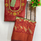 Attractive Maroon And Green Color Silk Langa sets With Zari Work Near Me