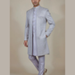 Appealing Lavender Color Brocade With Hand Embroidery Work Sherwani Suit For Men - PREMIUM QUALITY