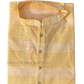 Alluring Yellow Color Cotton Kurta With Pajama For Men