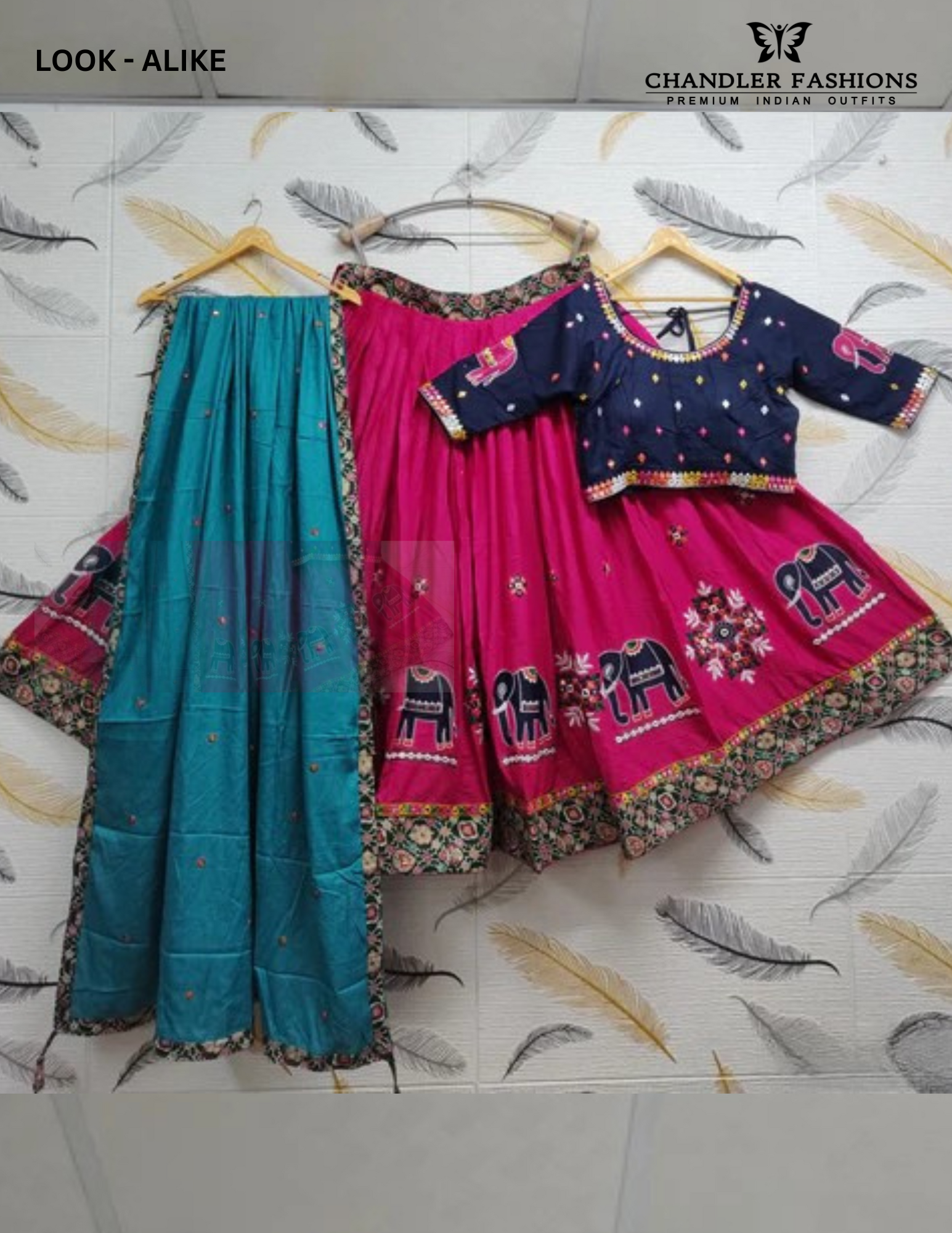 Elegant Pink Color Embroidery Work Chaniya Choli For Women