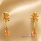 Pink and White Stone Gold Plated Necklace Set Near Me