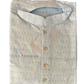Stunning Blue Color Cotton Men's Kurta With Pajama Pant Near Me