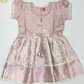 Stunning Onion Pink Color Art Silk With Stone Work Gown For Girls