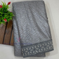 Gray Color Mono Net Saree With Swarovski Work Near Me