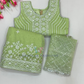 Charming Light Green Color Choli Set With Sequins Work Near Me