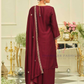 Silk With Embroidery Work Palazzo Suits In Surprise