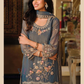 Shimmer Silk With Embroidery Work Dual Tone Palazzo Suits Near Me