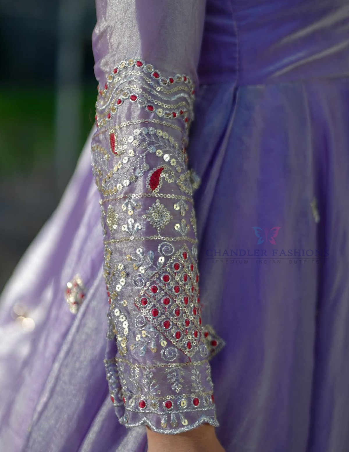 Stunning Lavender Color Anarkali Suits For Women In Yuma