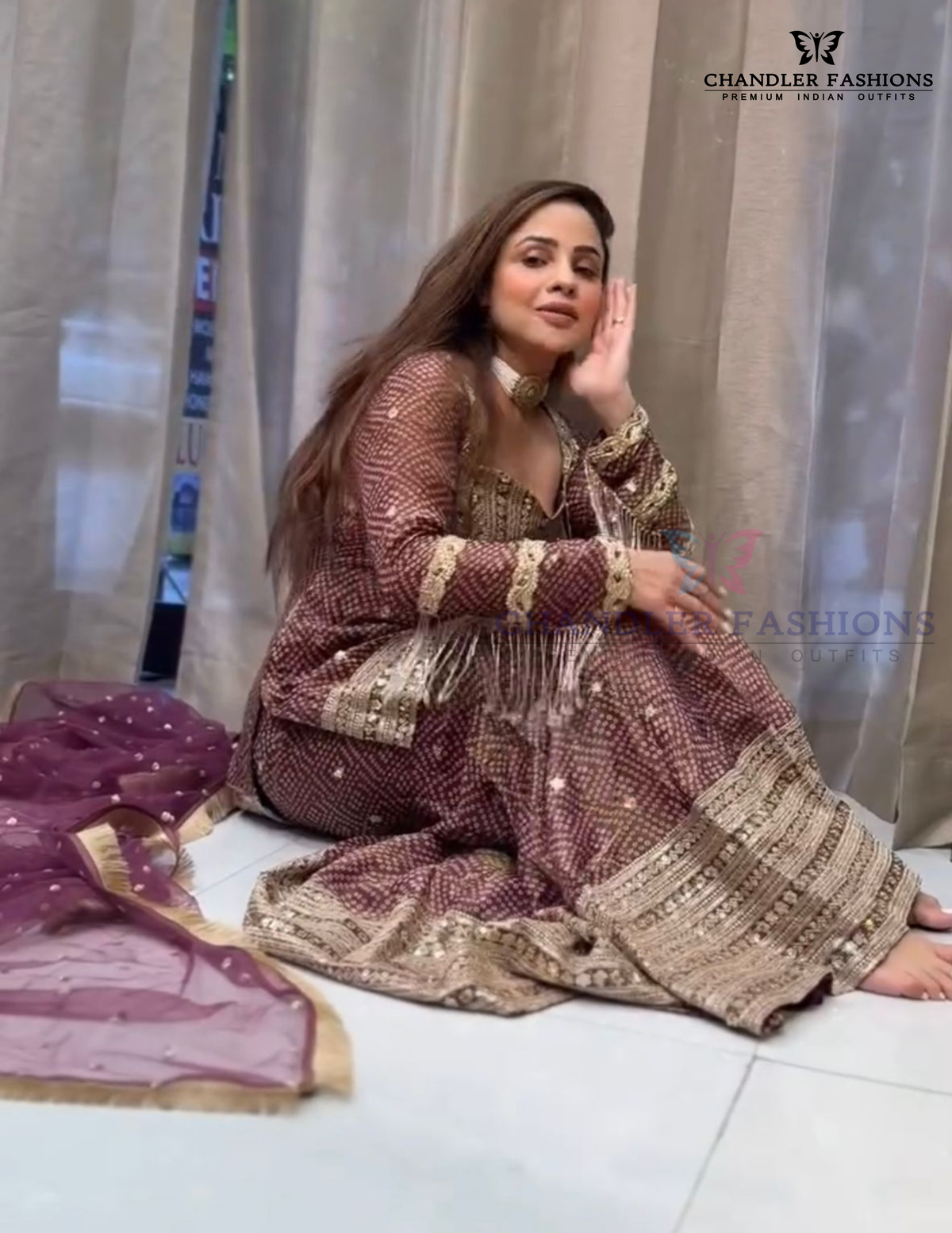 Designer Sharara Suits In Prescott