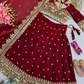 Maroon Color Fendy Silk Lehenga Choli With Dupatta In Prescott