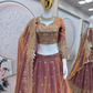 Onion Pink Color Fendy Silk Lehenga Choli With Dupatta In Mesa