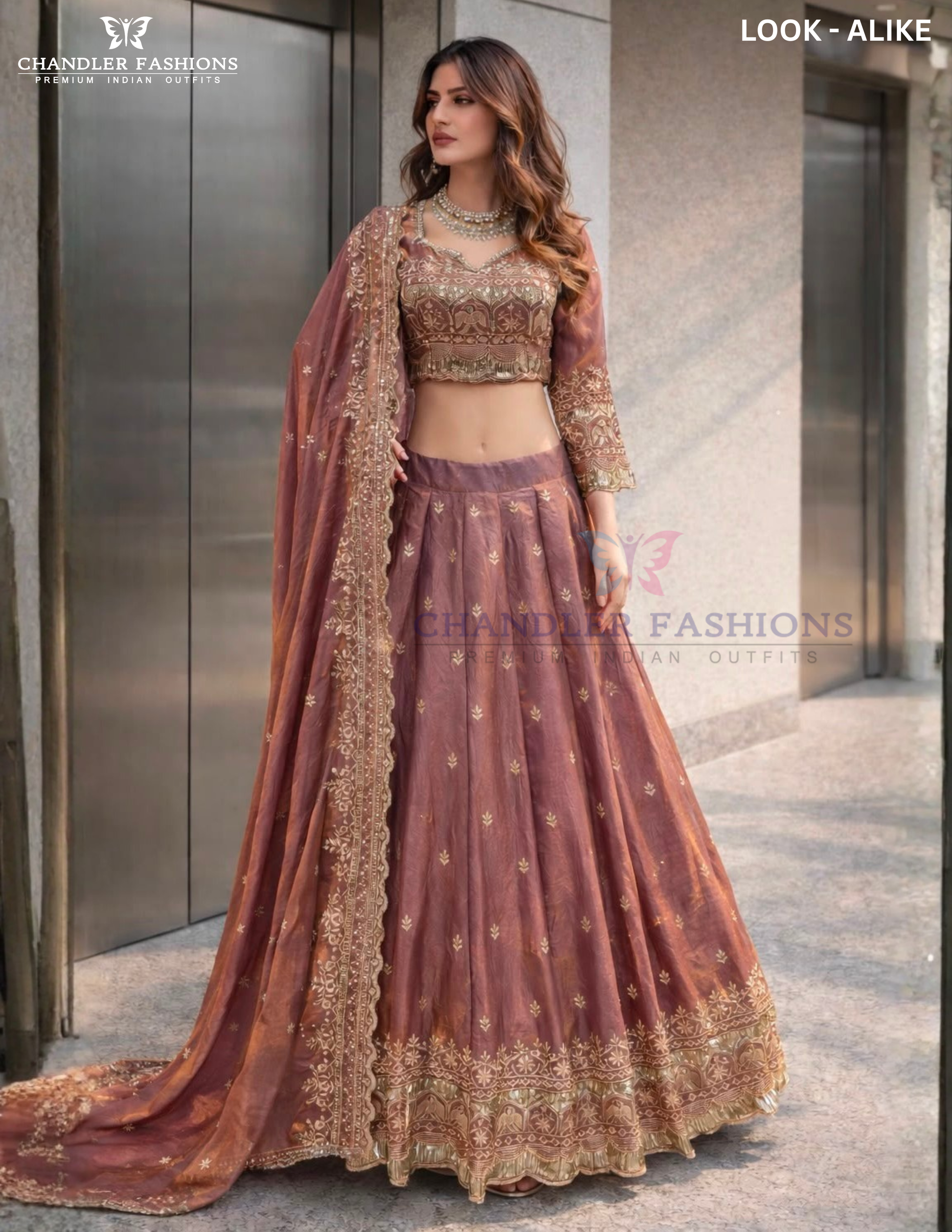 Onion Pink Color Fendy Silk With Embroidery And Sequins Work Lehenga Choli In USA