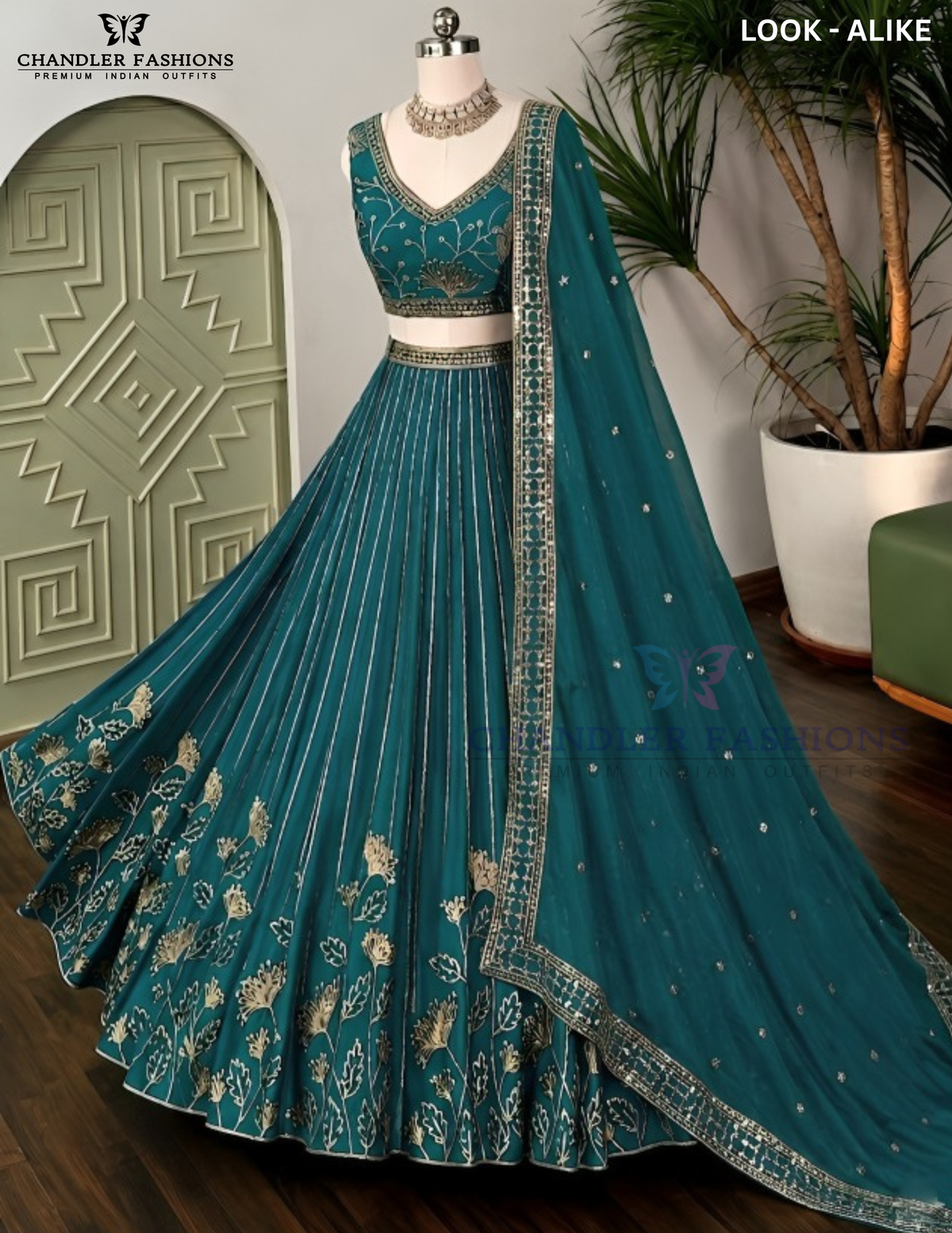 Sequins And Embroidery Work Lehenga Choli In Yuma