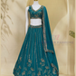 Georgette With Sequins And Embroidery Work Lehenga Choli In Suncity