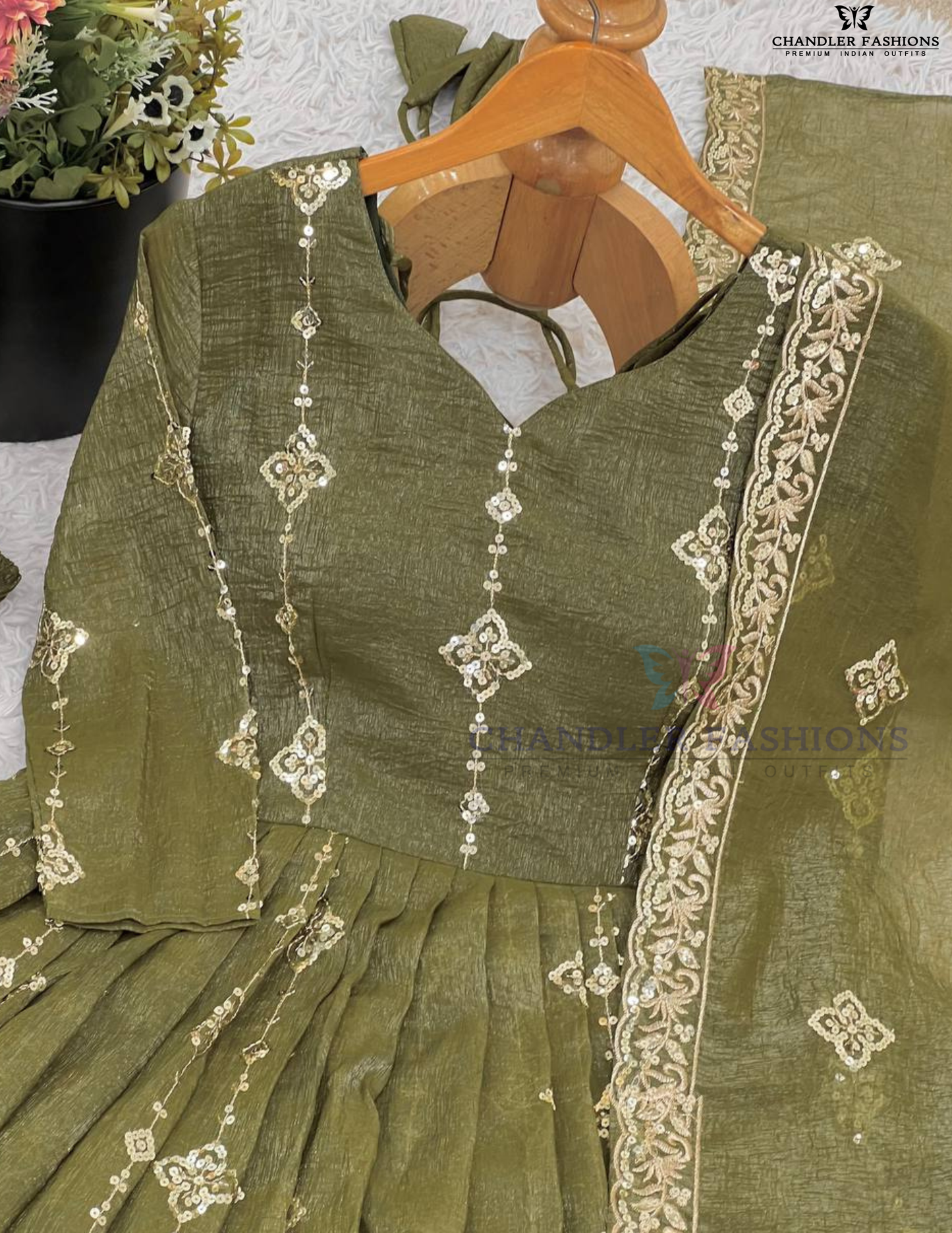 Embroidery And Sequins Work Anarkali Suits In Tempe