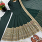 Roman Silk Sequins Work Anarkali Suits In Surprise
