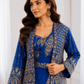 Blue Color Embroidery Work Ready To Wear Saree In Mesa