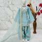 Roman Glass Silk Kurti With Dhoti Pant  For Girls In Peoria