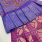 Violet And Purple Color Langa Set Mesa