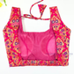 Red Color Silk Cotton Printed Work Readymade Blouse Near Me