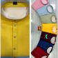 Purple Color Cotton With Self Design Kurta Suits Near Me