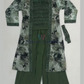 Amazing Olive Green Color Georgette Palazzo Suits With Embroidery And Sequins Work For Girls