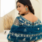 Blue Color Net Embroidered Lehenga Choli In Chandler