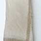 Charming White Color Soft Georgette Sequins With Beaded Lace Border Fancy Saree - PREMIUM QUALITY