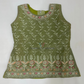 Olive Green Color Chiffon Palazzo Suits With Embroidery Work In Tempe