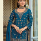 Chinon With Sequins And Embroidery Work Palazzo In USA