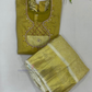 Sttunning Gold Color Art Silk Langa Set With Zari Work Near Me