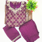 Maroon Color Georgette Palazzo Suits With Embroidery And Sequins Work In USA