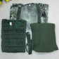 Amazing Olive Green Color Georgette Palazzo Suits With Embroidery And Sequins Work Near Me