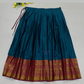 Pink And Green Color Half Saree Set In Mesa