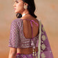 Pink Color Georgette With Embroidery Work Lehenga In USA