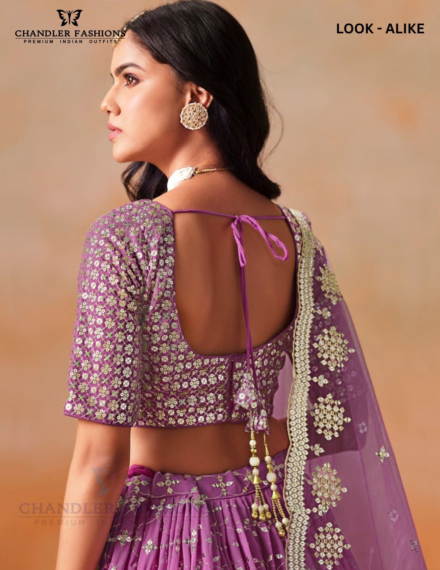 Pink Color Georgette With Embroidery Work Lehenga In USA