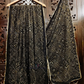 Black Color Georgette With Printed And Zari Work Dupatta Near Me