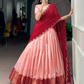 Amazing Maroon Color Kanchi Silk With Zari Work Traditional Lehenga Choli With Dupatta For Women