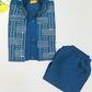 Beautiful Navy Blue Color Soft Silk Sherwani Suits With Sequins Work Near Me